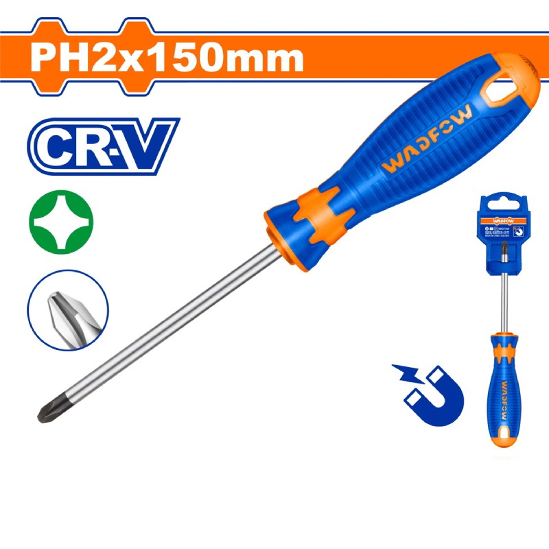 Tournevis Americain WADFOW PH2X150 - WSD2226