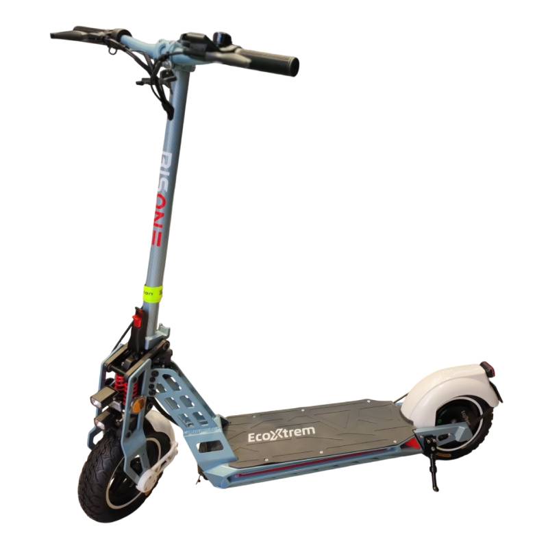 Trottinette Électrique ECO-XTREM Bison 800 W - Bleu et Gris