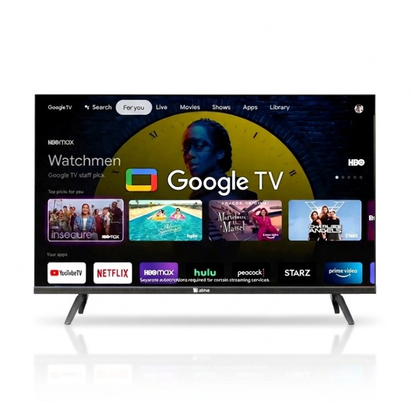TV ALMA 40" Smart Avec Récepteur Intégré - Noir
