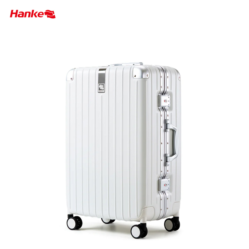 Valise HANKE H9866 Polycarbonate Small 20" - Blanc