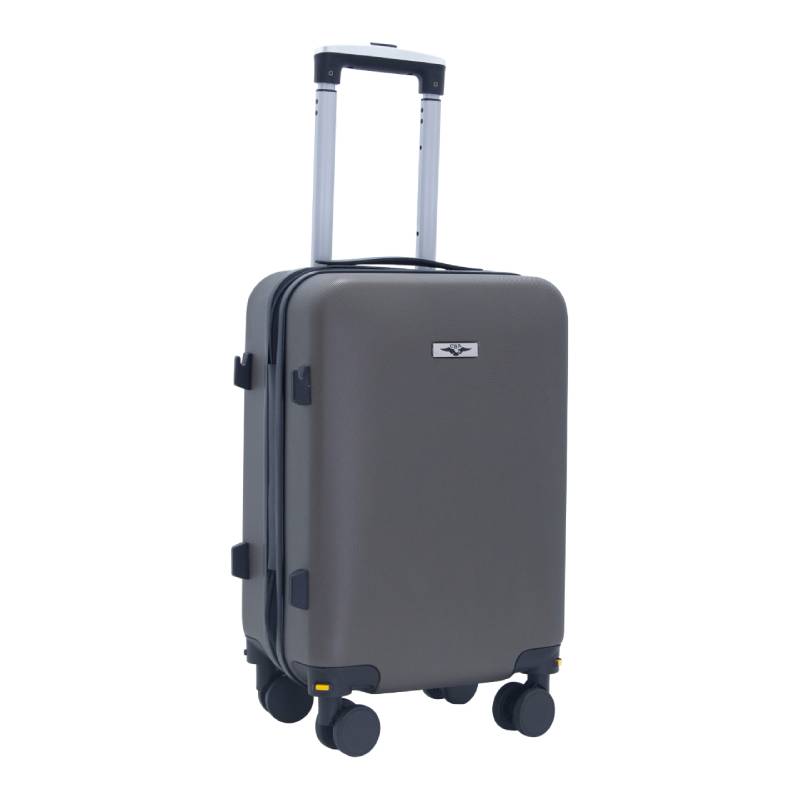 Valise incassable avec roue démontable 40 cm - Gris Métallisée