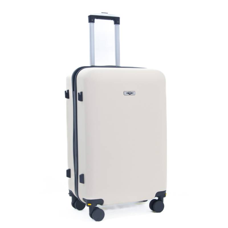Valise incassable CBA VL209 avec roue démontable 65 cm - Beige Clair