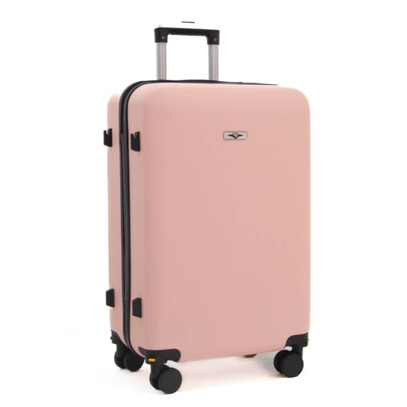 Valise incassable CBA VL213 avec roue démontable 65 cm - Rose