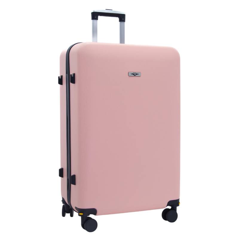 Valise incassable CBA VL214 avec roue démontable 75 cm - Rose