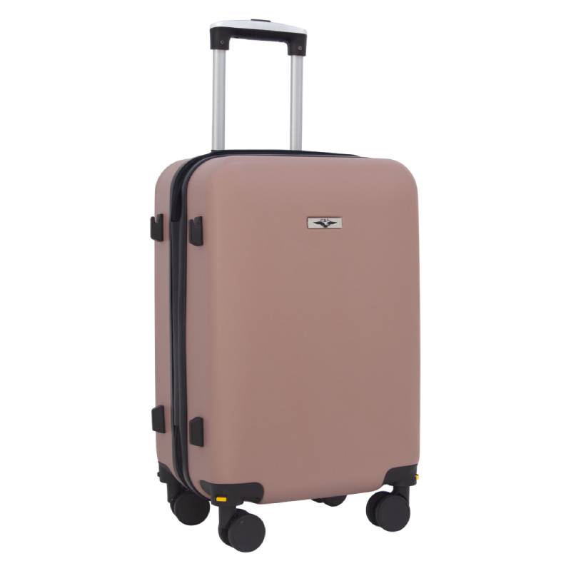 Valise incassable CBA VL232 avec roue démontable 55 cm - Rose Gold