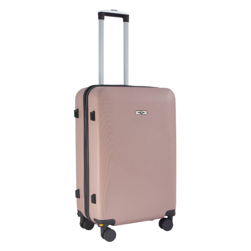 Valise incassable CBA VL233 avec roue démontable 65 cm - Rose Gold
