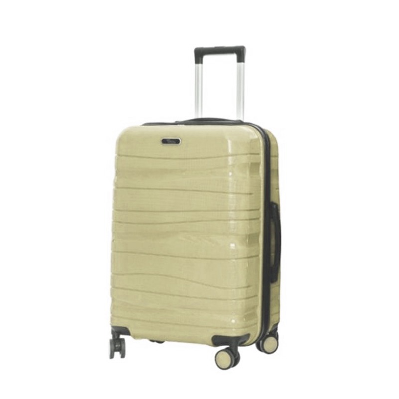 Valise TITOU Incassable Polypropylene Moyenne 70 cm - Beige Mat