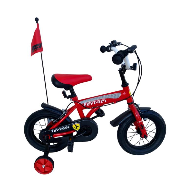 Vélo Enfant RODEO Ferrari Pour Garçon 12'' - Rouge