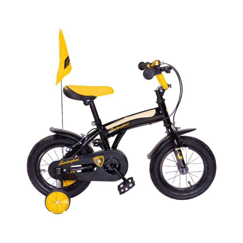 Vélo Enfant RODEO Lamborghini Pour Garçon 12'' - Jaune