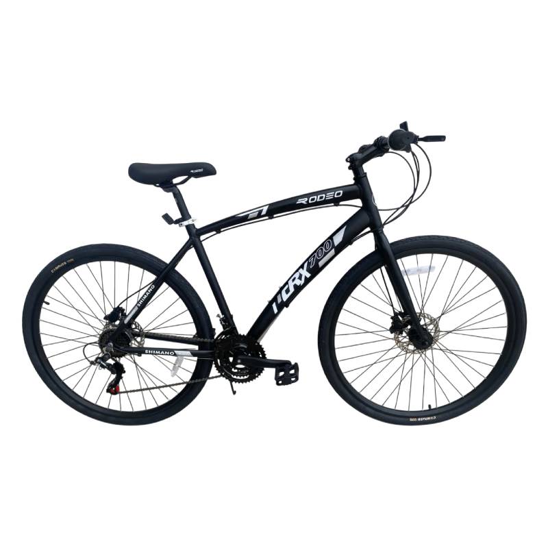 Vélo VTT 21V Rodeo CRX700 aluminium 28’’ pour Adulte - Noir