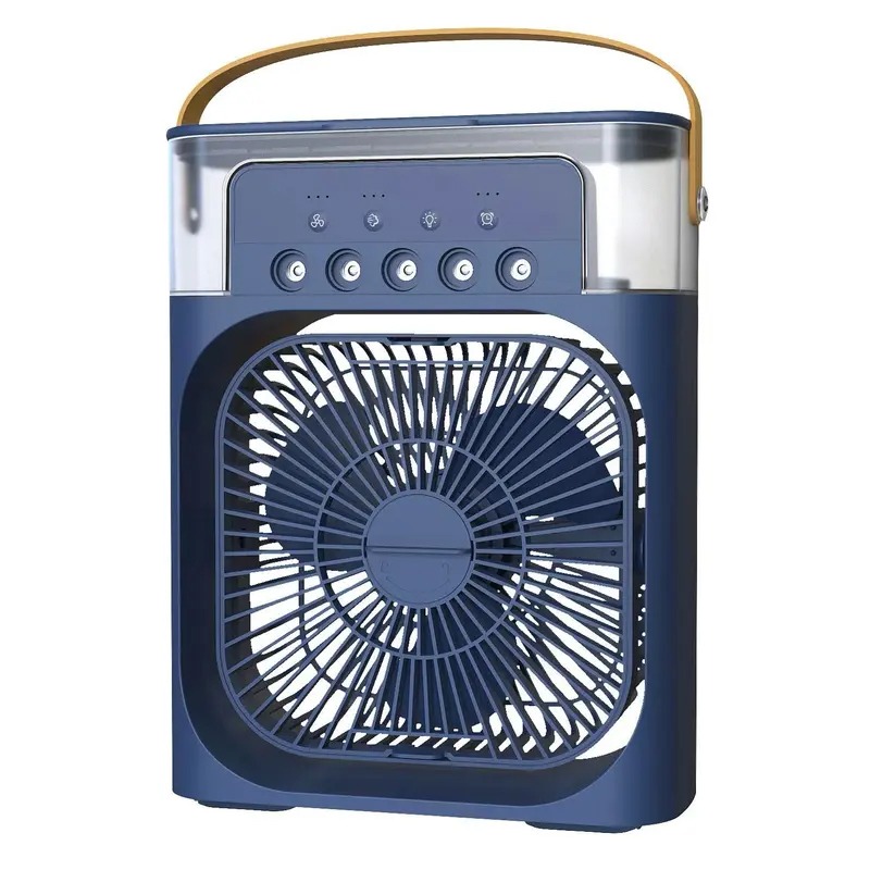 Ventilateur Brumisateur 2en1 Avec Réservoir d’Eau - Bleu