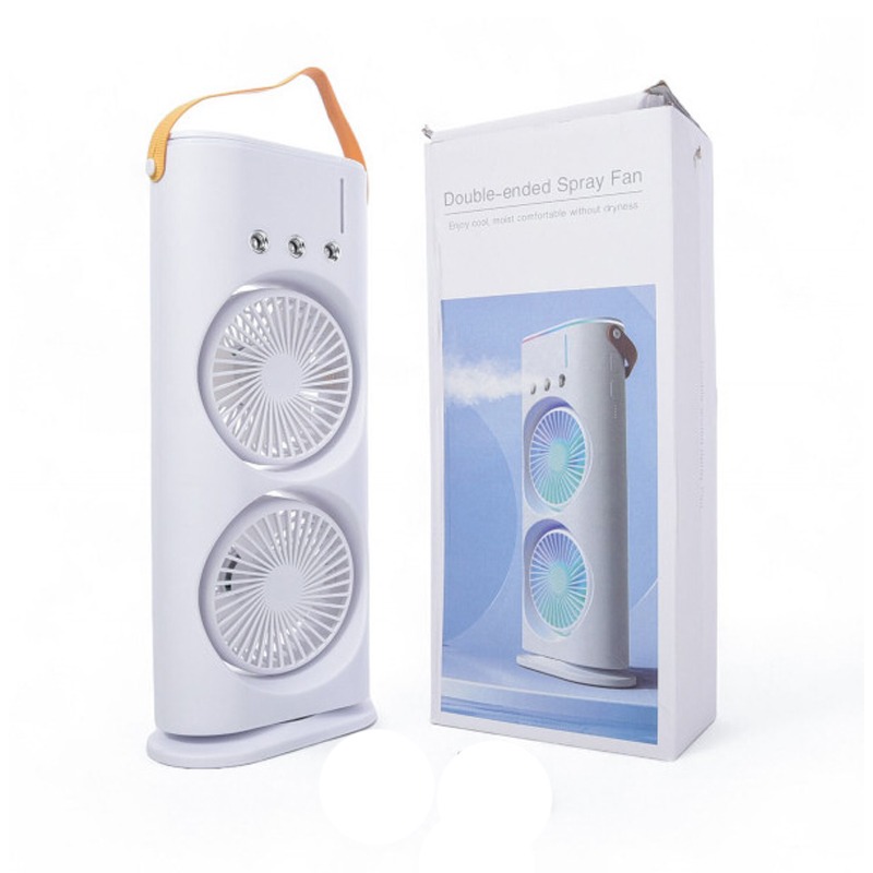 Ventilateur De Table à Double Extrémité FH-666 - Blanc