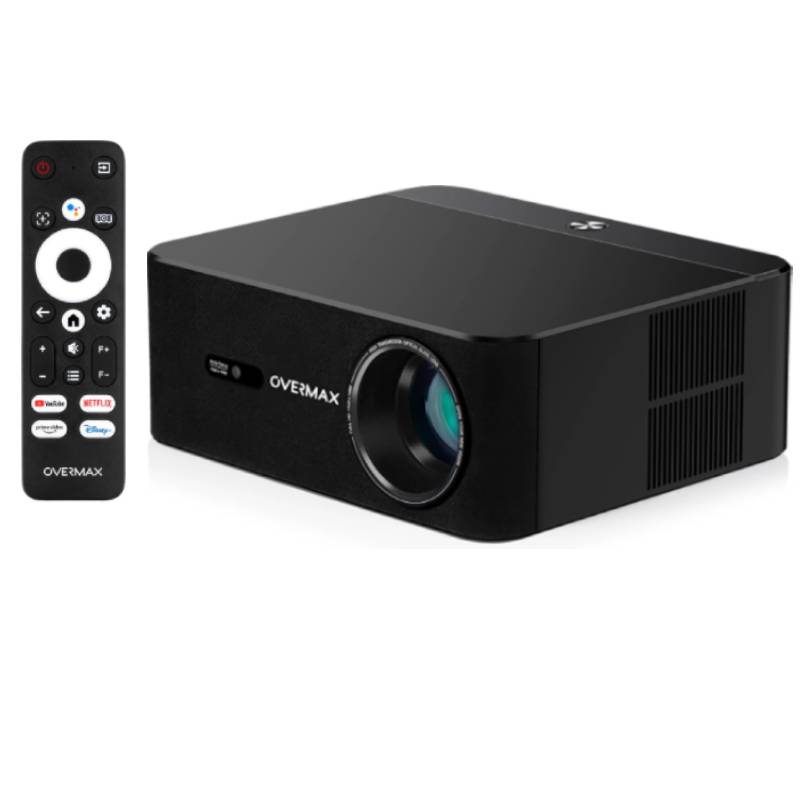 Vidéo Projecteur OVERMAX MULTIPIC 5.2 4K Full HD - Noir