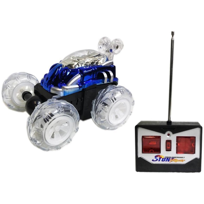 Voiture Télécommandée Rotative 360° - Bleu