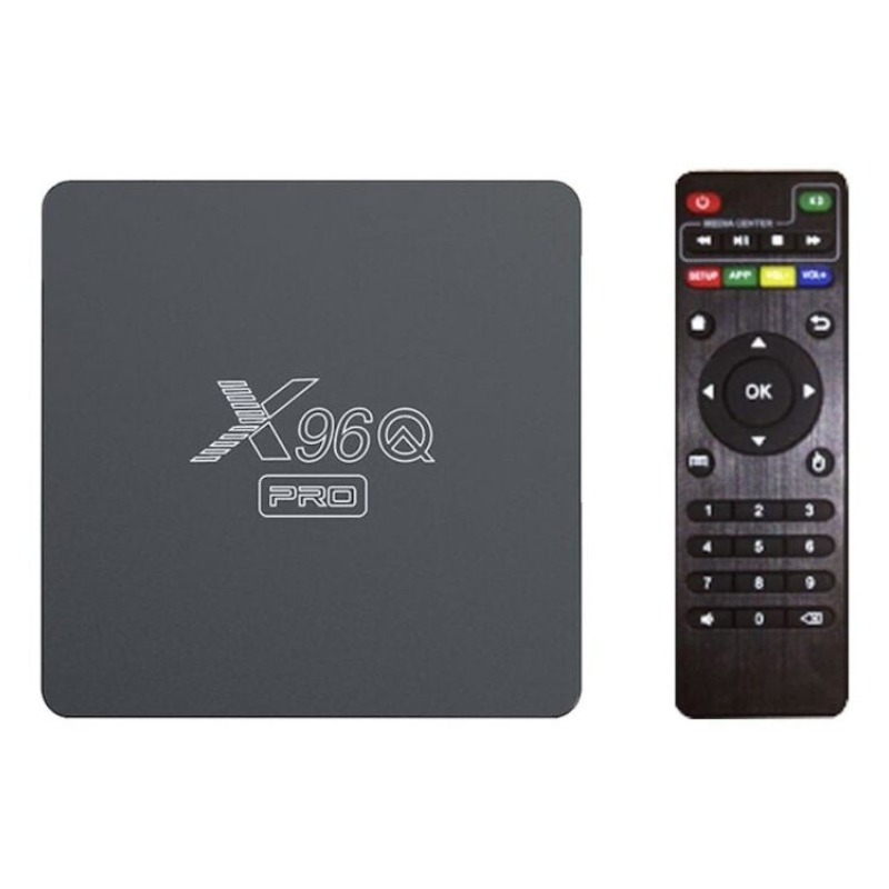 Box TV Android X96Q Pro 4K 4Go 64Go