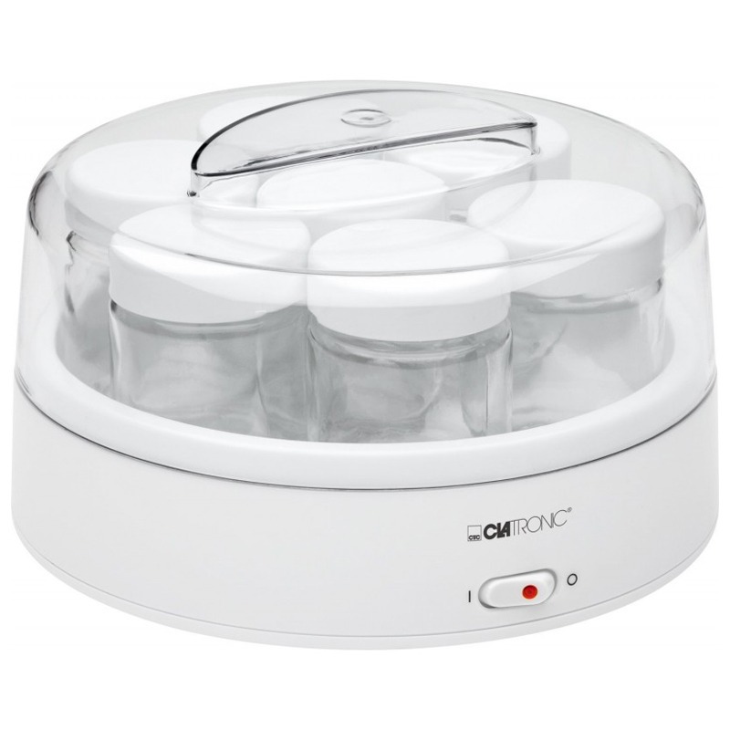 Yaourtière 7 Pots CLATRONIC JM3344 15W - Blanc
