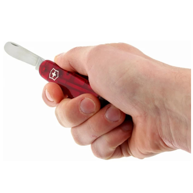 Couteau Suisse VICTORINOX Sak My First - Rouge Transparent - Image 3