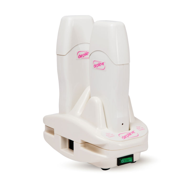 Chauffe-Cire DEPILEVE Universel Duo Cartouche - Blanc