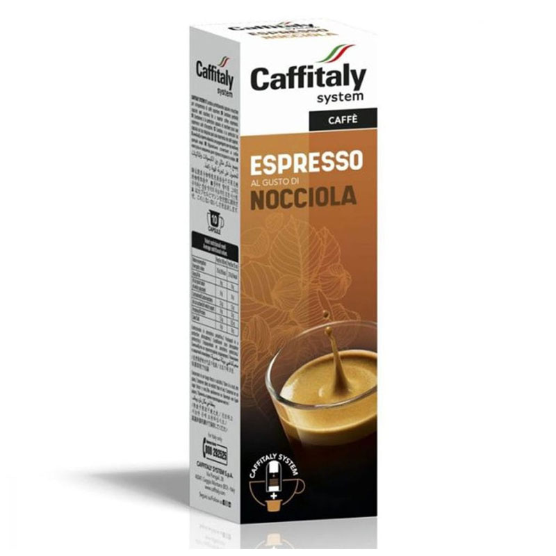 Paquet De 10 Capsules CAFFITALY Cappucino NOCCIOLA Compatible Caffitaly 