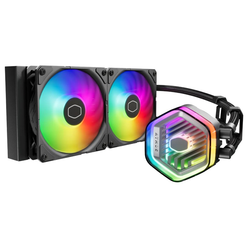 Refroidisseur CPU COOLER MASTER MasterLiquid 240 ATMOS ARGB - Image 2