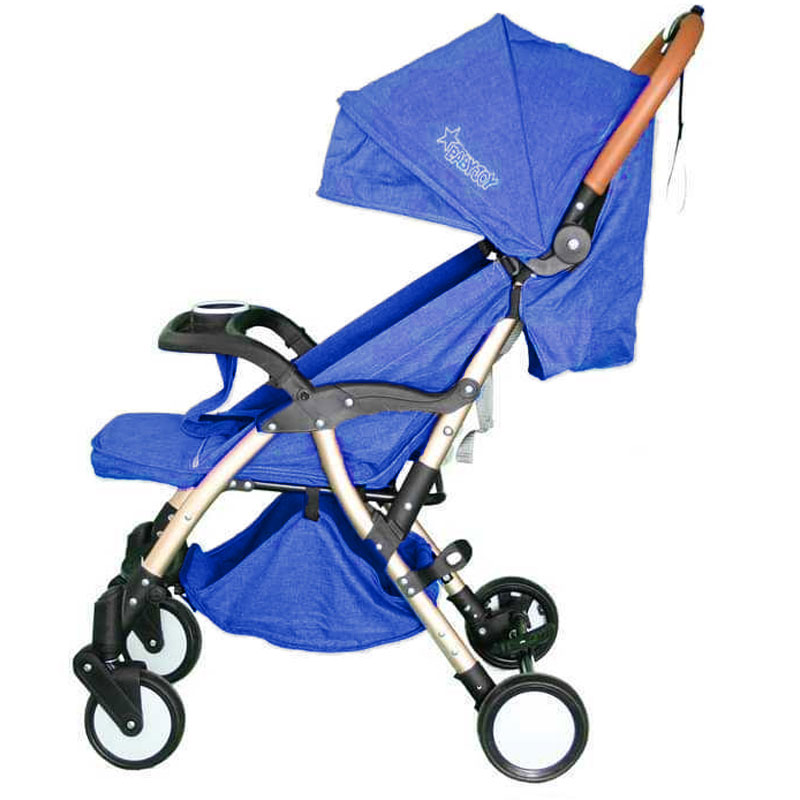 Poussette BABY JOY 1801 - Bleu - Image 2