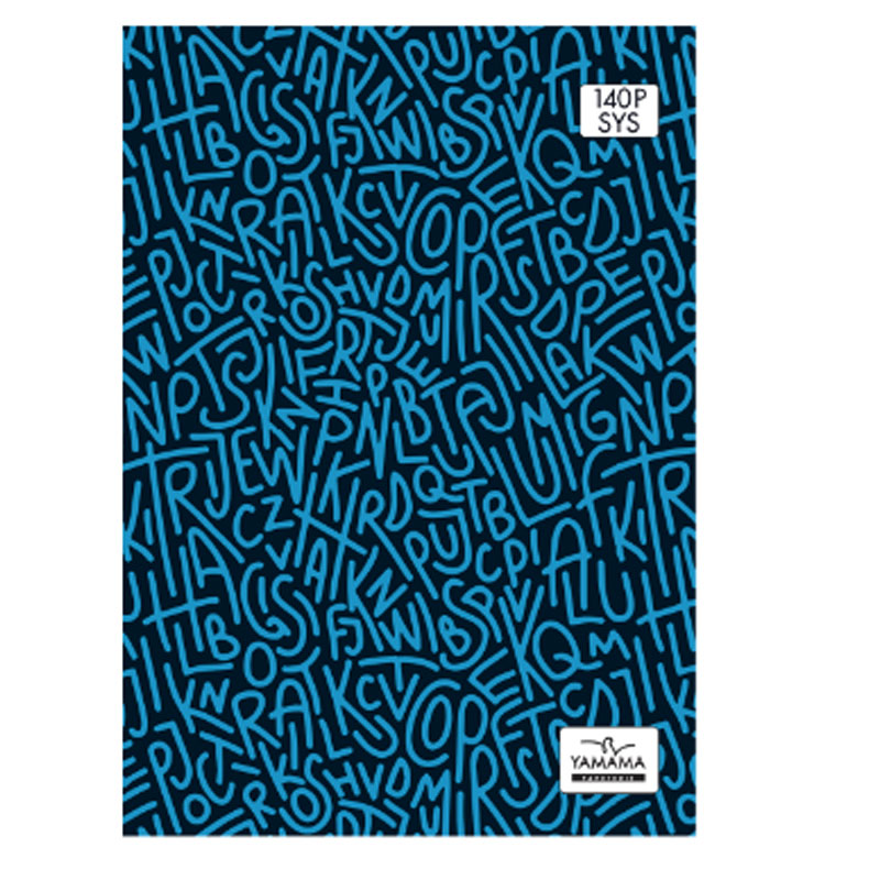 Cahier Piqure YAMAMA 140 Pages Avec Couverture Carton 60Gr - Image 2