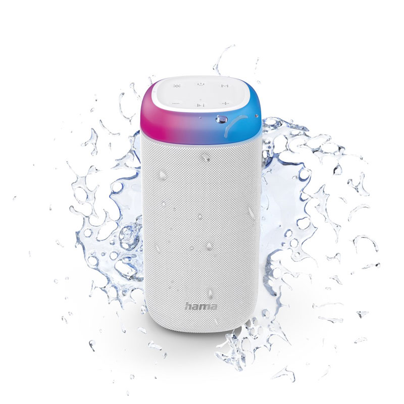 Enceinte Sans Fil HAMA "Shine 2.0" 188229 - Blanc - Image 3