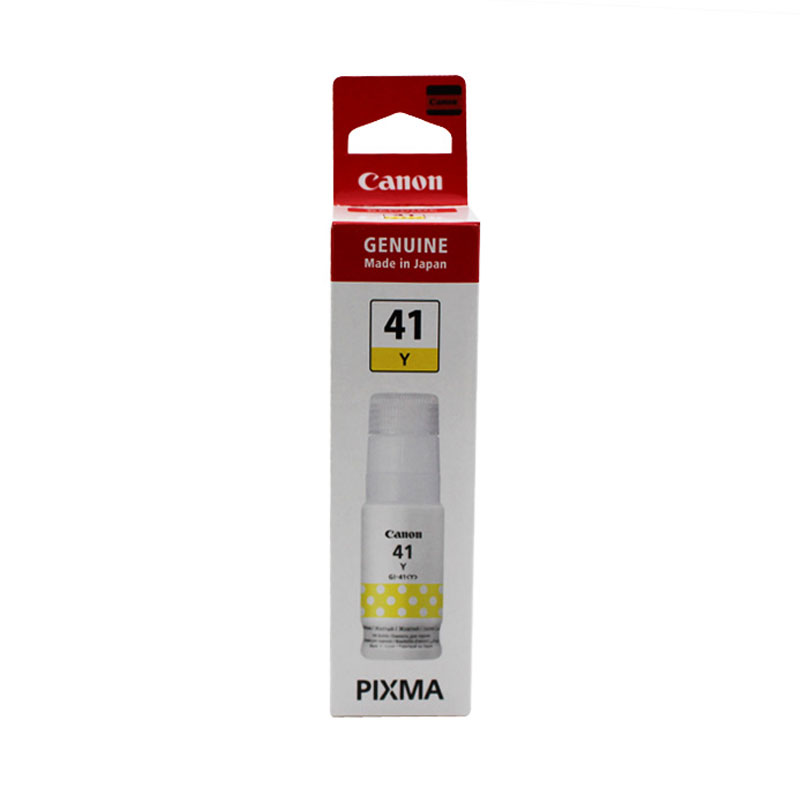 Bouteille D'encre Original CANON GI-41 - Jaune (GI-41J) - Image 2