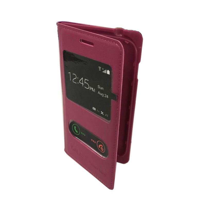 Flip Cover Samsung Galaxy S6 Edge - Rose