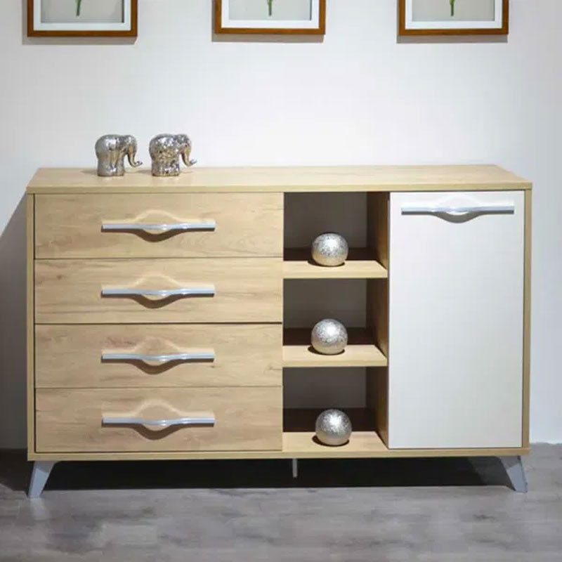 Meuble De Séjour BAHUT PORTO - Denver Beige