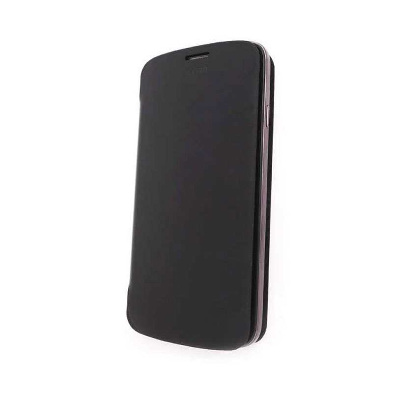 Coque Flip Cover Pour Smartphone Accent A500 - Noir