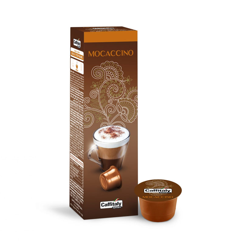 Paquet de 10 Capsules à Café CAFFITALY (CAFFITALY-MOCACCINO), Photo boutique MyTek chez MyTek