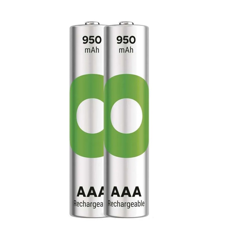 2 x Piles Rechargeables GP 1.2V AAA 950mAh - Image 2