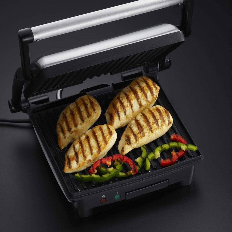 Barbecue de Table 3en1 RUSSELL HOBBS 1800W - Silver - Image 3