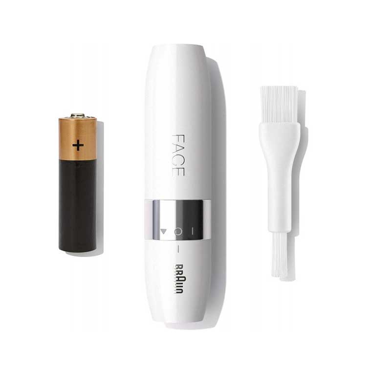 Mini rasoir BRAUN Pour Femme FS1000 avec Pile - Blanc - Image 2