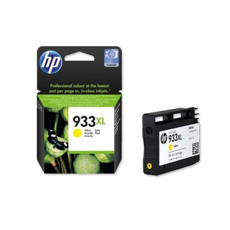 Cartouche jet d'encre original HP 933XL - Jaune (CN056AE)