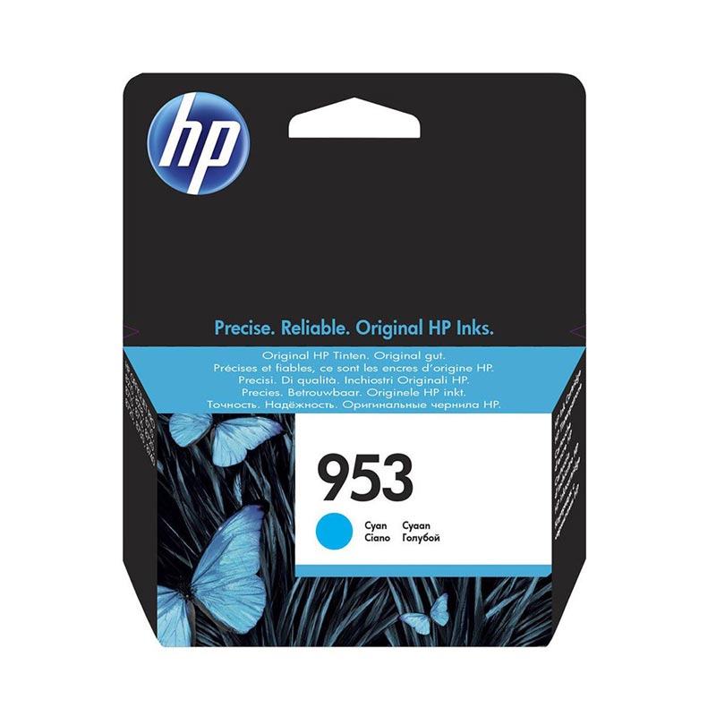 HP 953 cartouche d'encre cyan authentique 9 ml / F6U12AE
