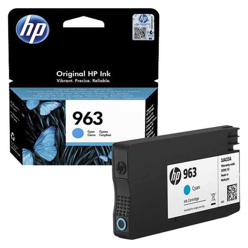 HP 963 Cartouche d'encre cyan authentique, Photo boutique MyTek chez MyTek