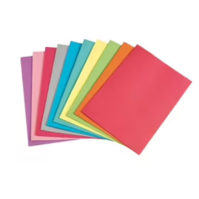 Paquet de 100 Chemises Cartonnées BRISTOL Luxe - Assorties