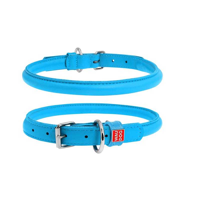  Collier  ROND GALMOUR Pour Chien 33-41 Cm - Bleu