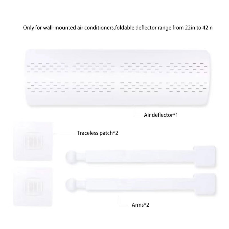 Déflecteur D'air Pour Climatiseur Extensible (DFC01) - Image 4