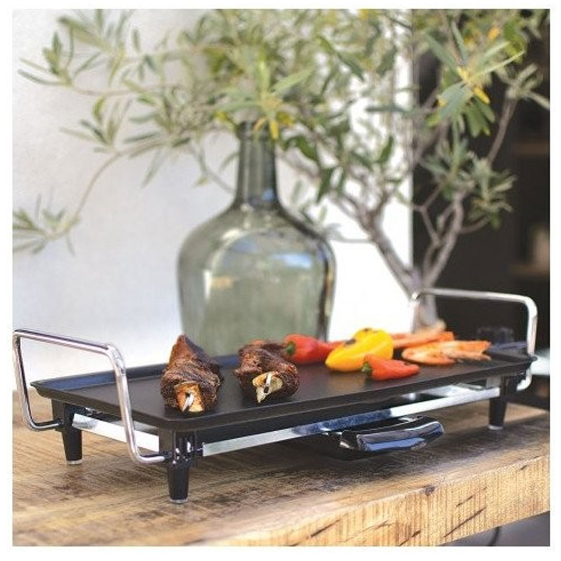 Plancha Grill Électrique LIVOO 2000W - Noir - Image 3