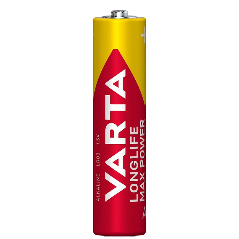4x Piles Alcaline VARTA LongLife Max Power AAA LR03 - Image 3