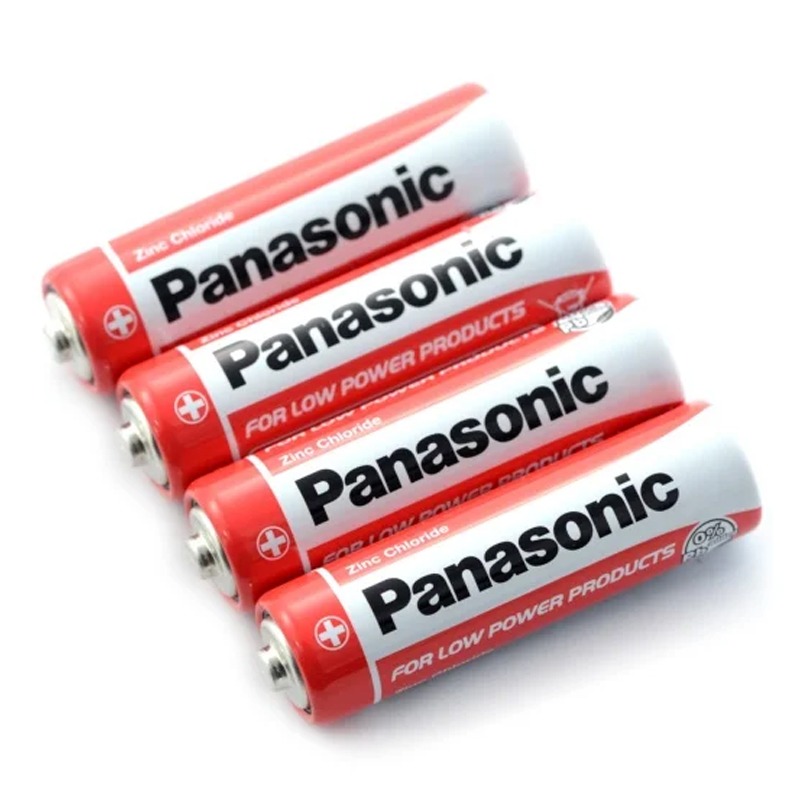 4x Piles PANASONIC Zinc-carbone R6 AA 1.5 V - Image 2