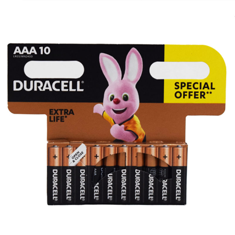 10x Piles DURACELL Plus Power AAA, Photo boutique MyTek chez MyTek