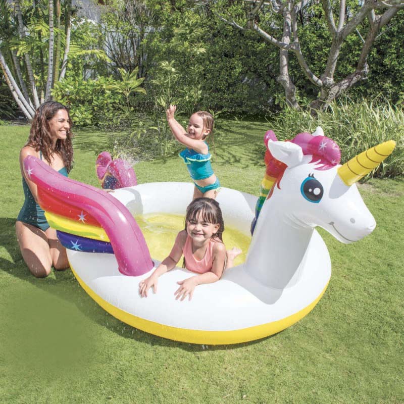 Piscine Fontaine Gonflable Licorne INTEX (57441NP) - Image 2