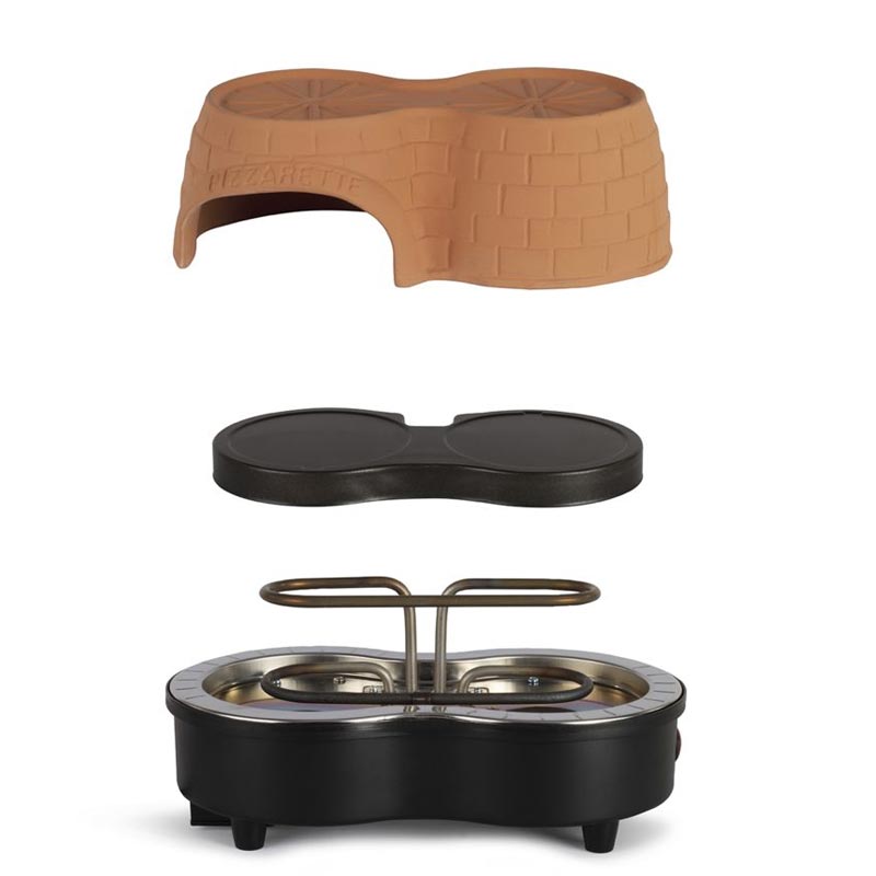 Pizza Party Duo LIVOO DOC227 650W - Noir - Image 2