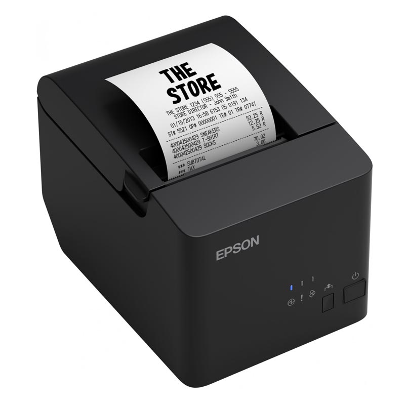 Imprimante de Ticket EPSON TM-T20X Ethernet - Noir  - Image 2