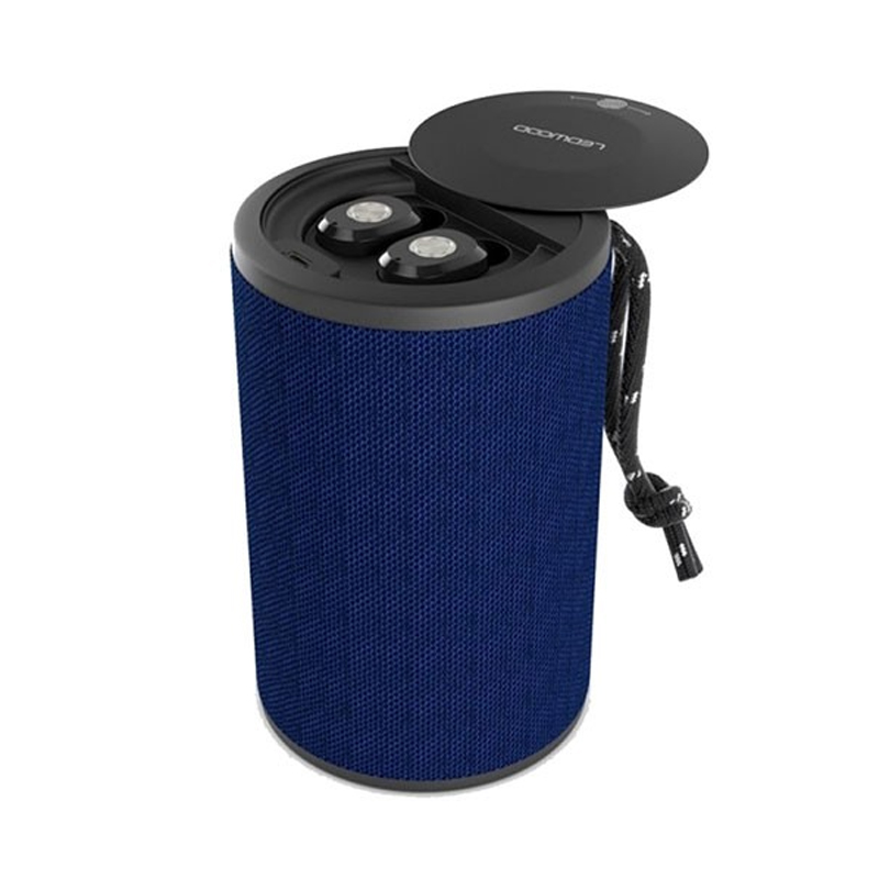 Écouteurs LEDWOOD Dual TWS Bluetooth - Bleu - Image 2
