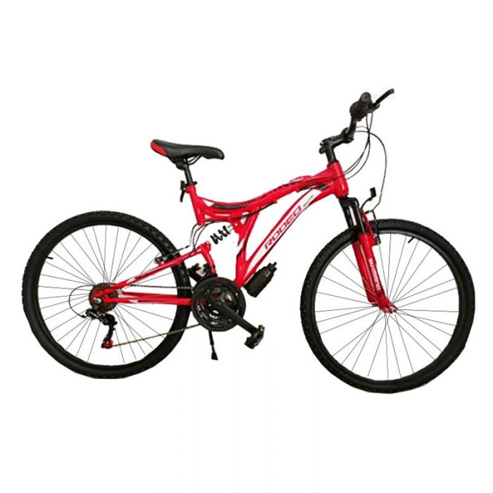 Bicyclette VTT RODEO Blast 6026-B18 Double Suspension 26" - Rouge, Photo boutique MyTek chez MyTek